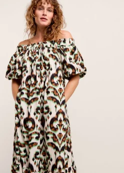 Sale Summum Off-The-Shoulder Dress Multicolor