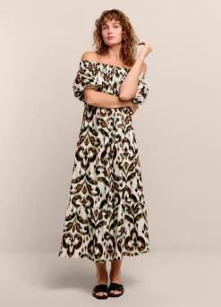 Sale Summum Off-The-Shoulder Dress Multicolor