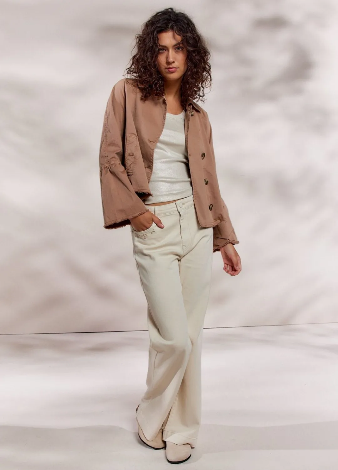 Fashion Summum Off-White Denim Creme