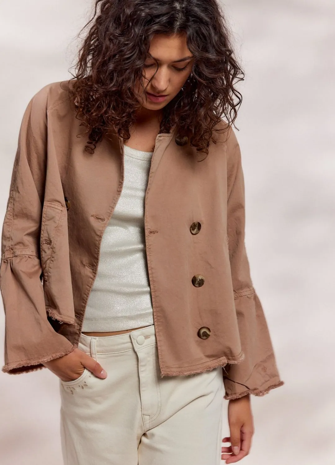 Fashion Summum Off-White Denim Creme