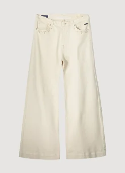 Fashion Summum Off-White Denim Creme
