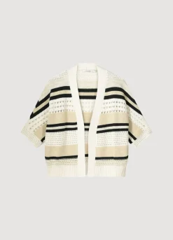 Discount Summum Open Cardigan Multi Creme