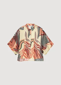 Discount Summum Oversized Blouse Multicolor