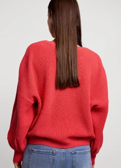 Outlet Summum Oversized Knit Jumper Pink