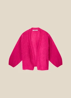 Outlet Summum Oversized Open Cardigan Pink
