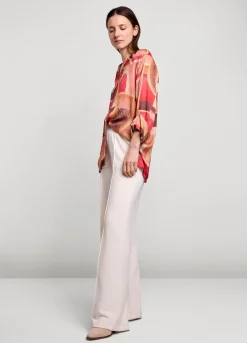 Sale Summum Printed Blouse Multicolor