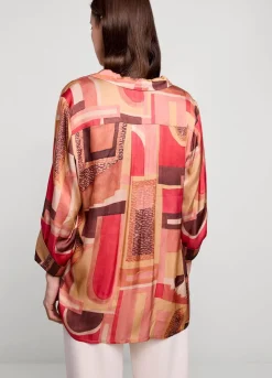 Sale Summum Printed Blouse Multicolor