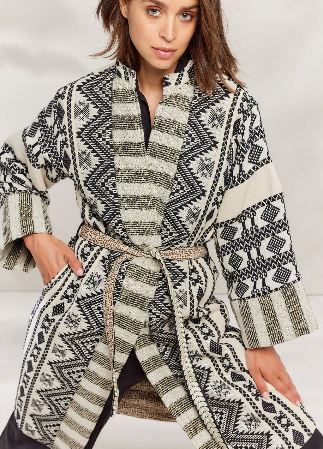 Best Summum Reversible Kimono Jacket Black