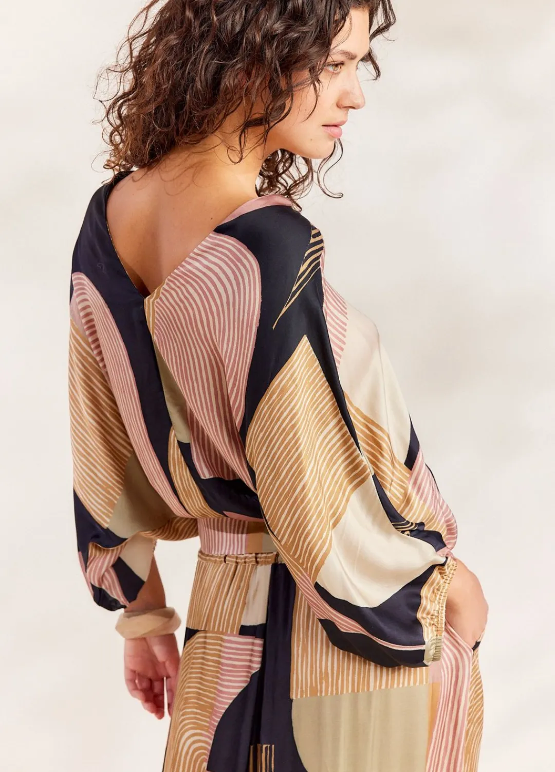 Hot Summum Reversible Top With Print Multicolor