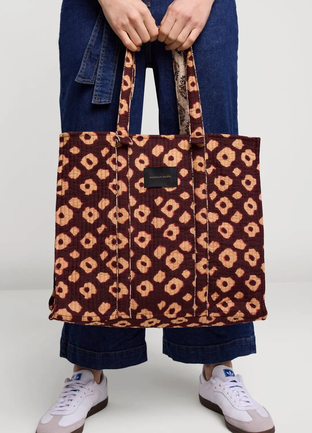 Hot Summum Reversible Tote Bag Red