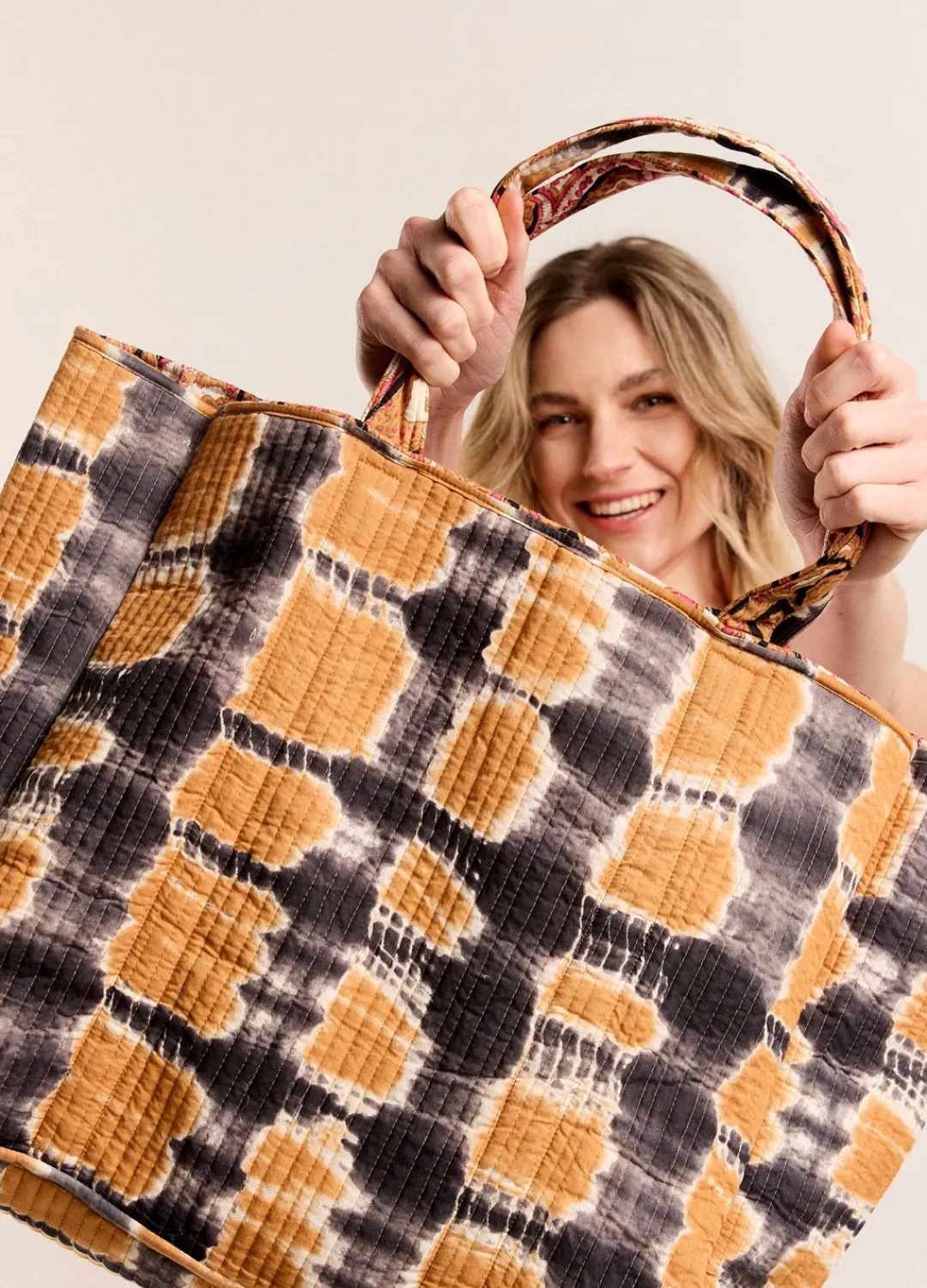 Sale Summum Reversible Tote Bag Brown