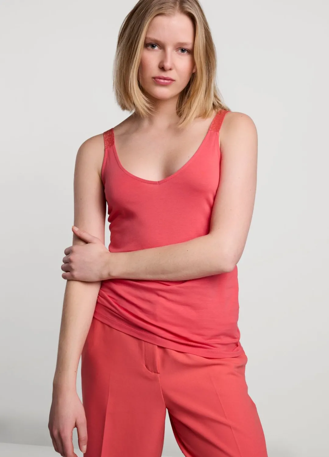 Outlet Summum Reversible Vest Top Pink