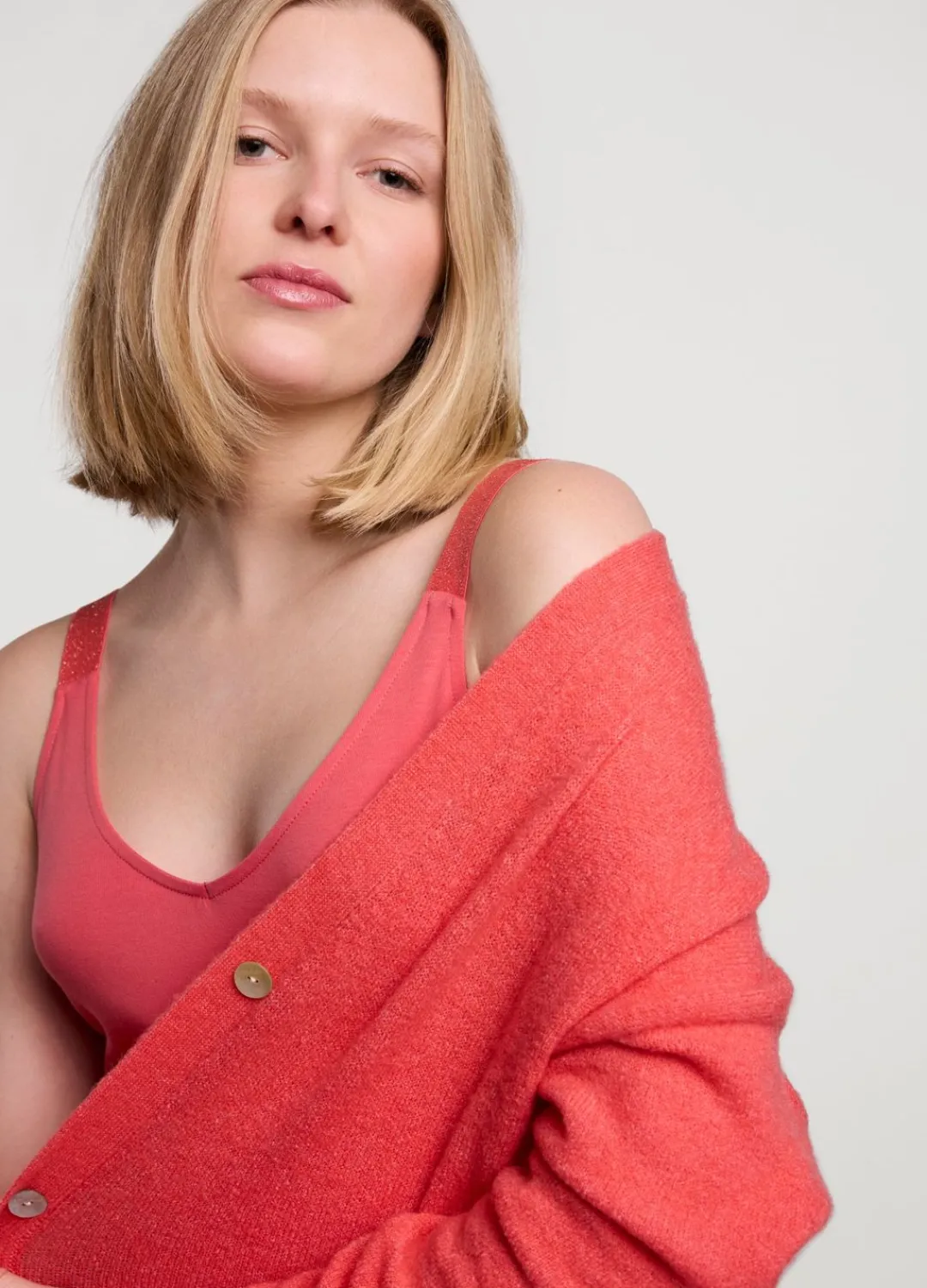 Outlet Summum Reversible Vest Top Pink