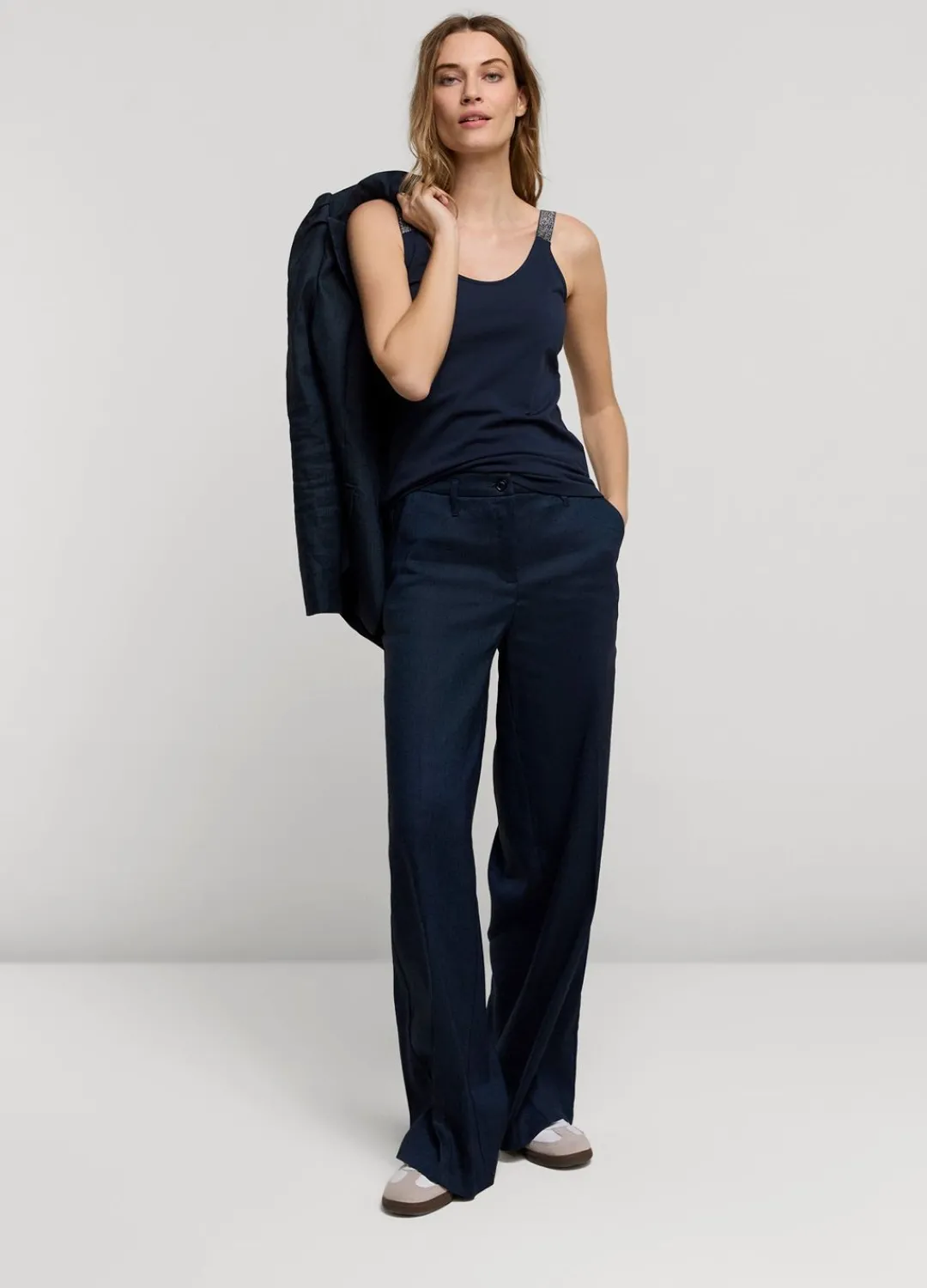 Hot Summum Reversible Vest Top Blue