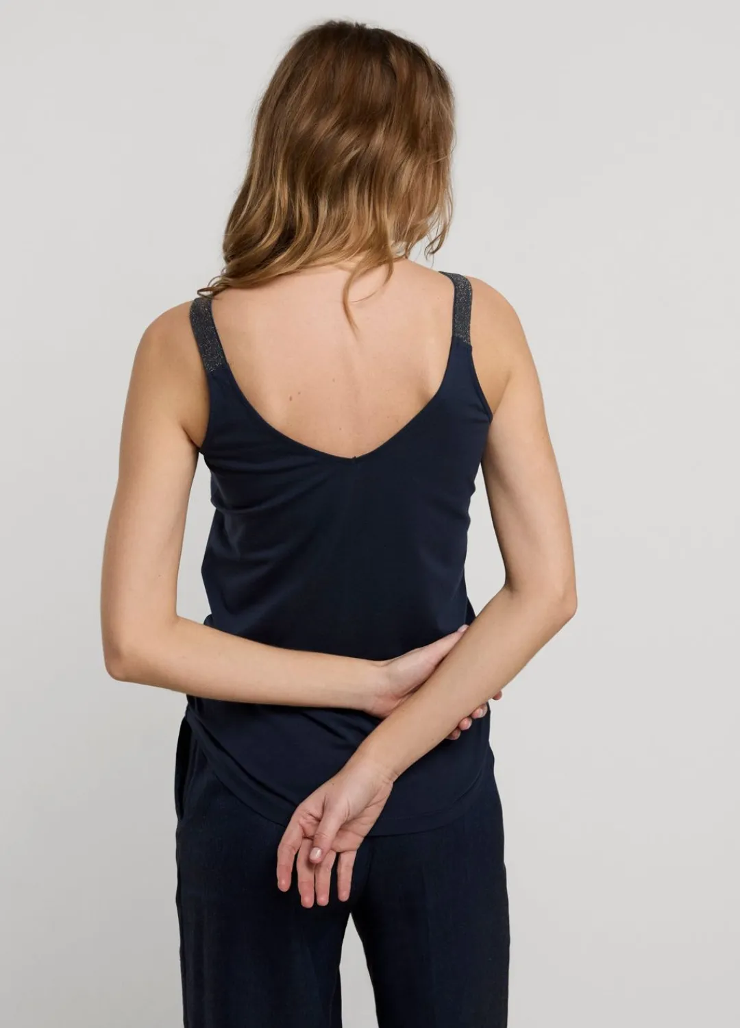 Hot Summum Reversible Vest Top Blue