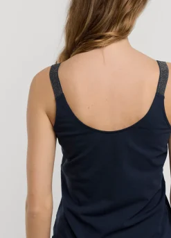 Hot Summum Reversible Vest Top Blue