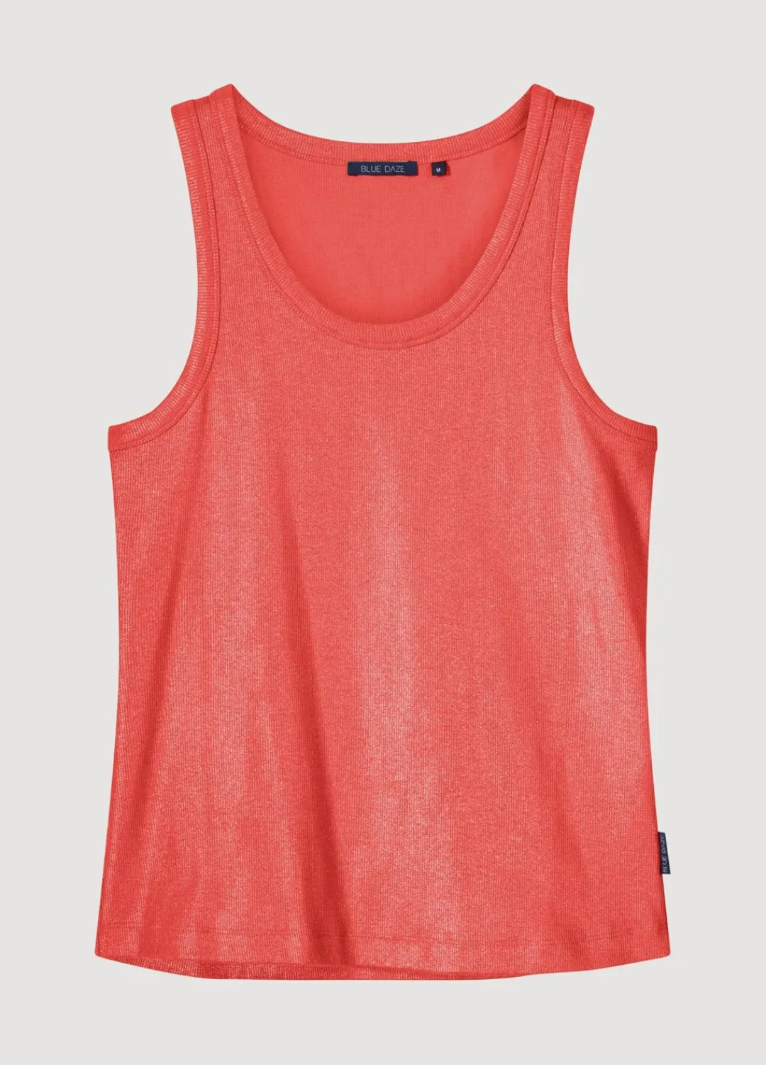 Sale Summum Ribbed Tank Top Red