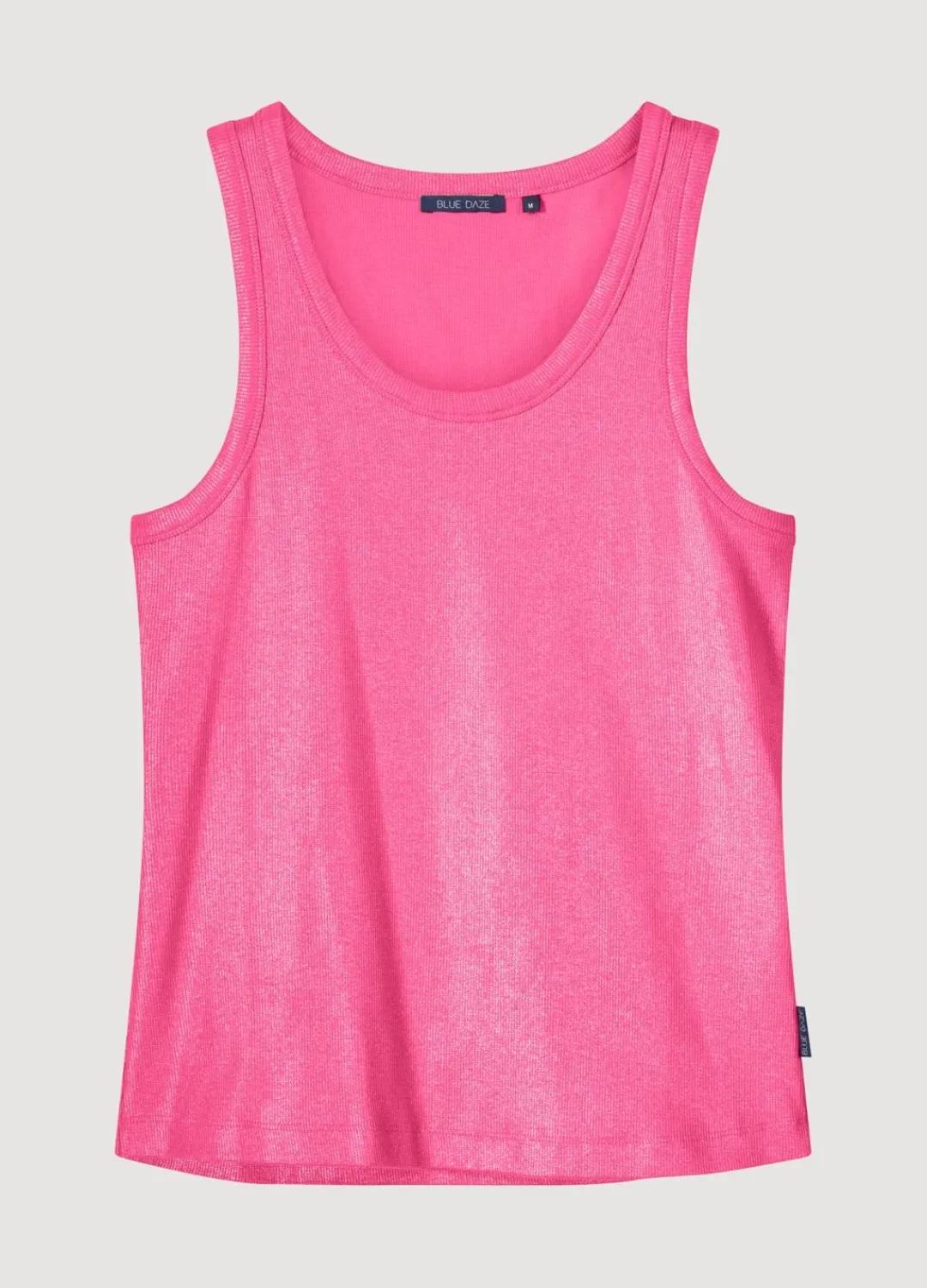 Clearance Summum Ribbed Tank Top Pink