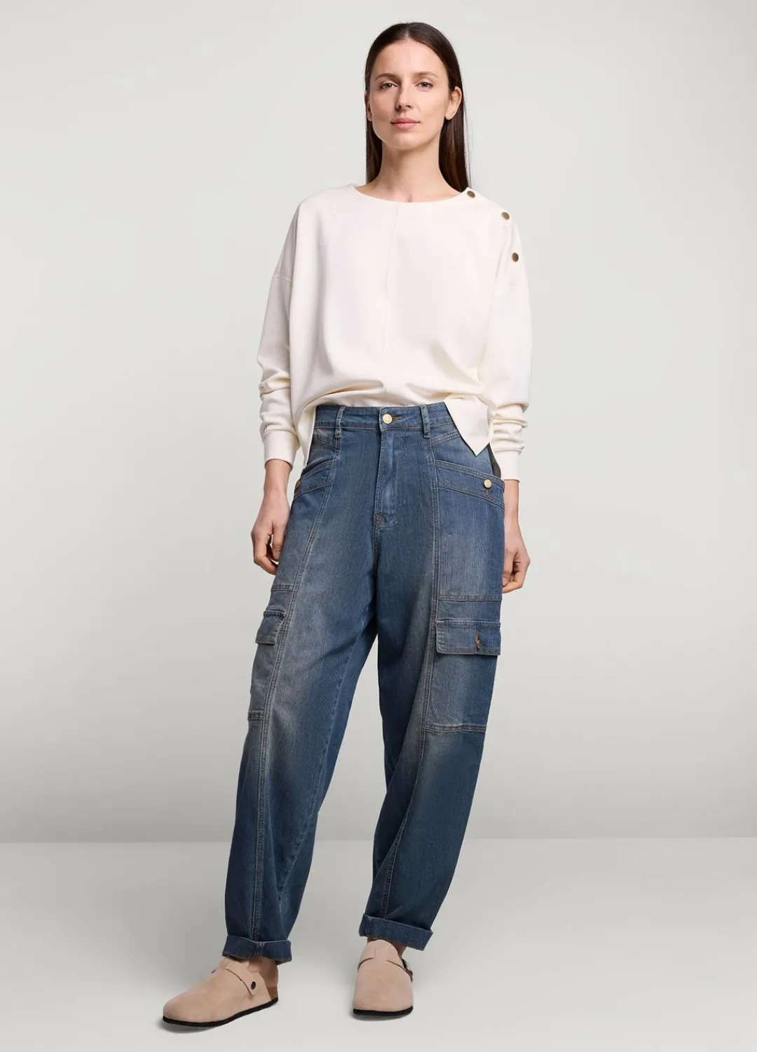 Clearance Summum Scuba Jumper Creme