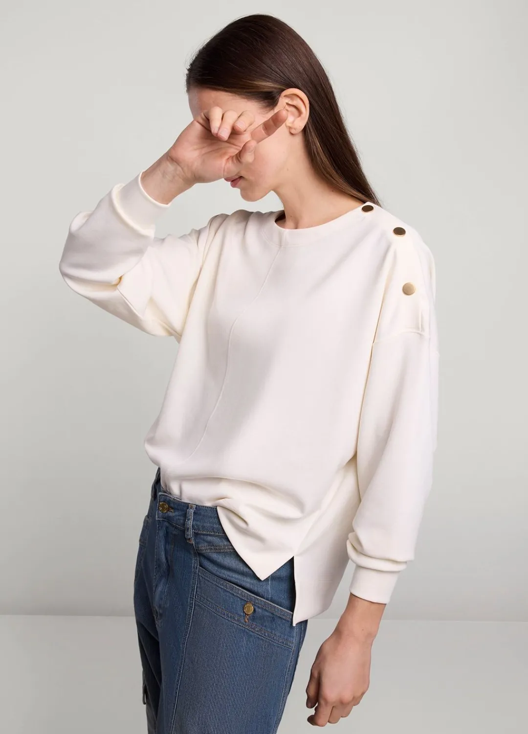 Clearance Summum Scuba Jumper Creme