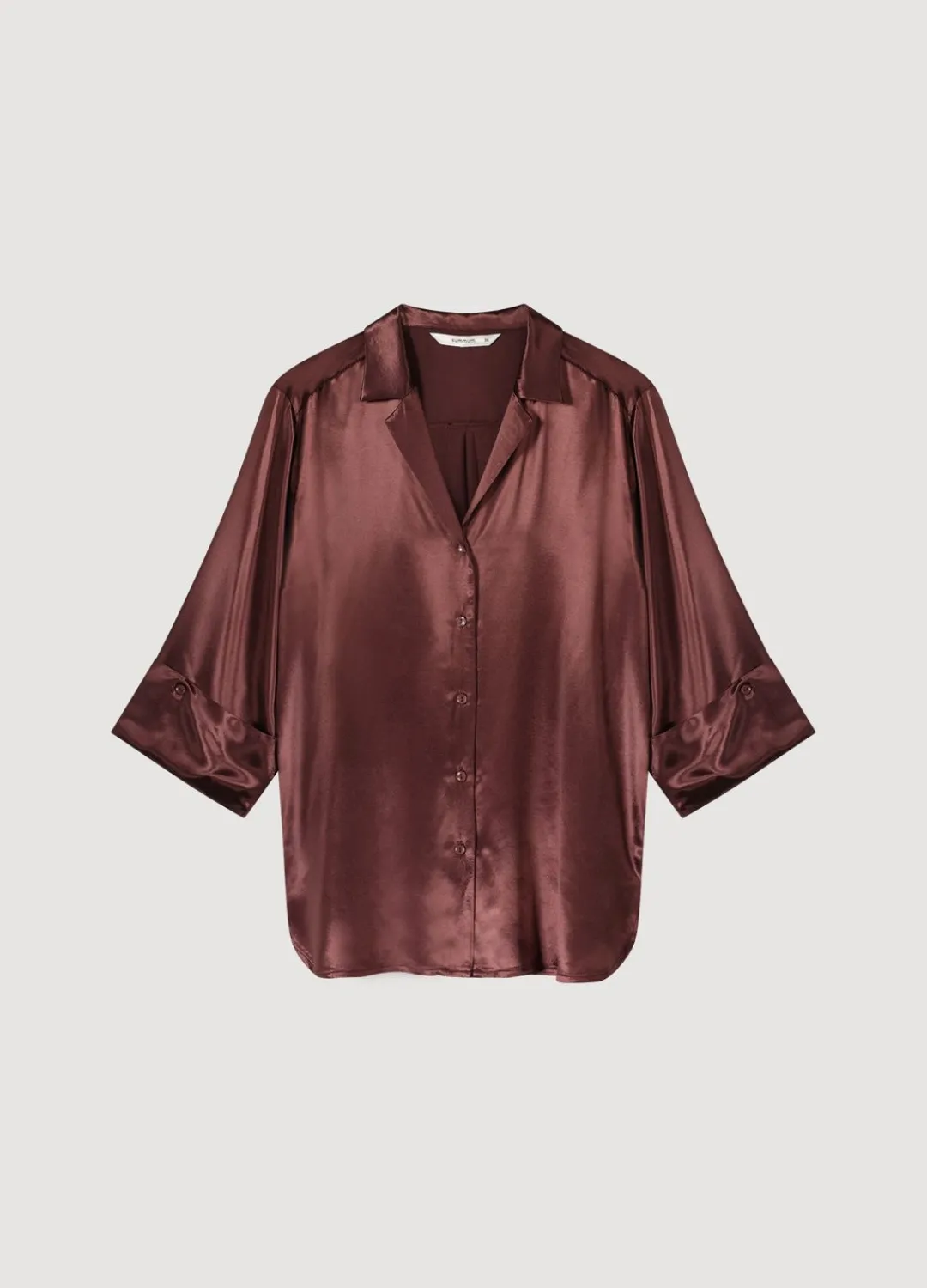 Clearance Summum Shimmery Blouse Red