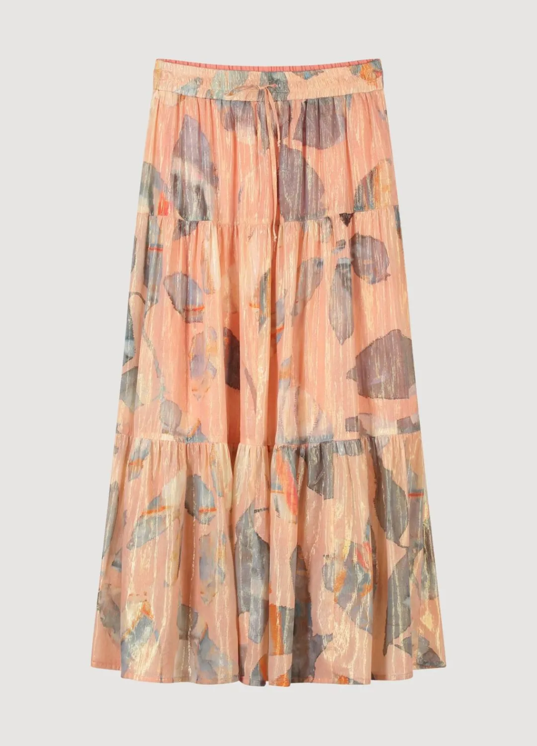 Discount Summum Shimmery Tiered Skirt Multicolor