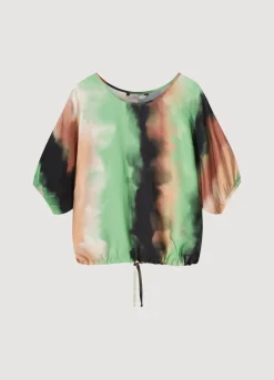 Clearance Summum Shiny Cloudy Top Multicolor