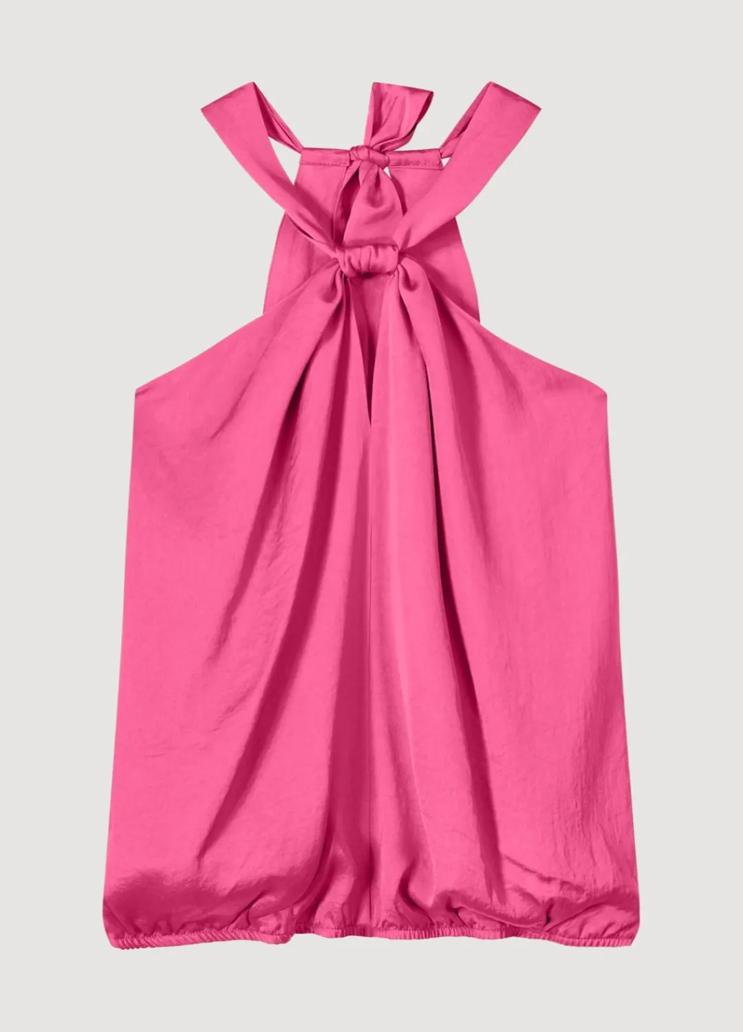 Discount Summum Shiny Halter Singlet Pink