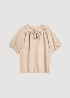 Sale Summum Shiny Lurex Top Creme