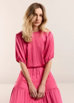 New Summum Shiny Reversible Top Pink