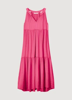 Outlet Summum Shiny Striped Dress Pink