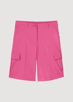 Clearance Summum Short Cargo Trousers Pink
