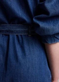 Clearance Summum Short Denim Dress Blue