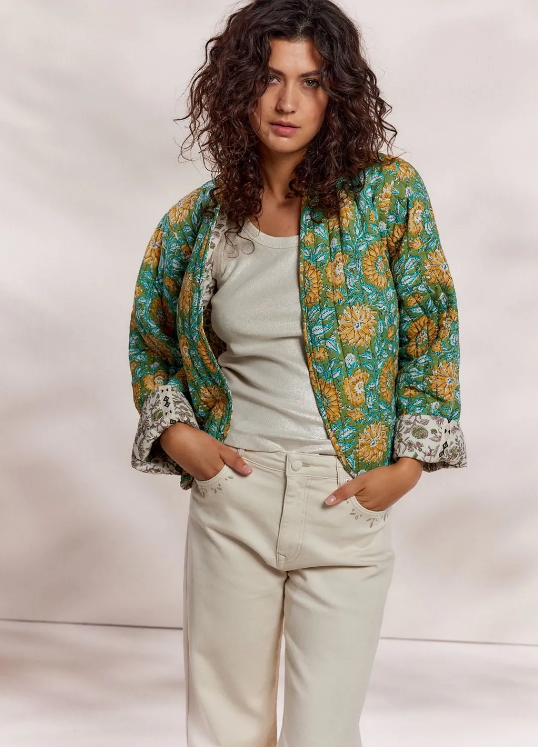 Best Summum Short Reversible Jacket Multicolor