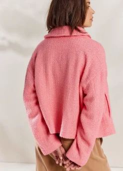 Sale Summum Short Tweed Jacket Pink