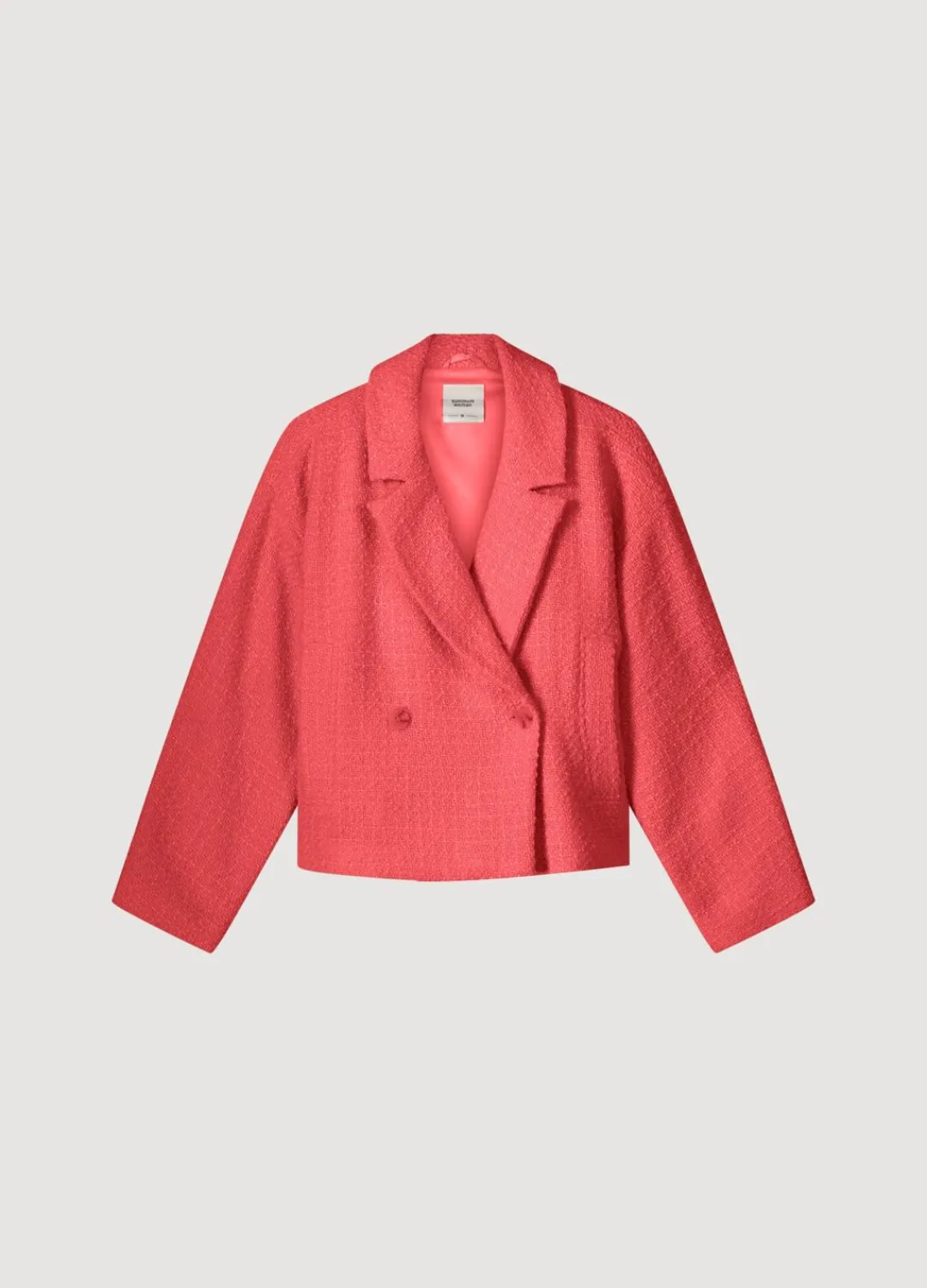 Sale Summum Short Tweed Jacket Pink