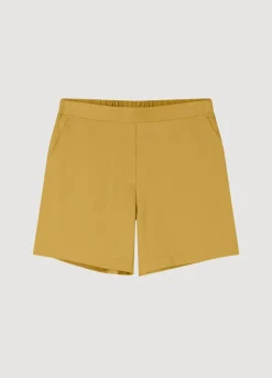 Sale Summum Shorts With Elasticated Waistband Brown