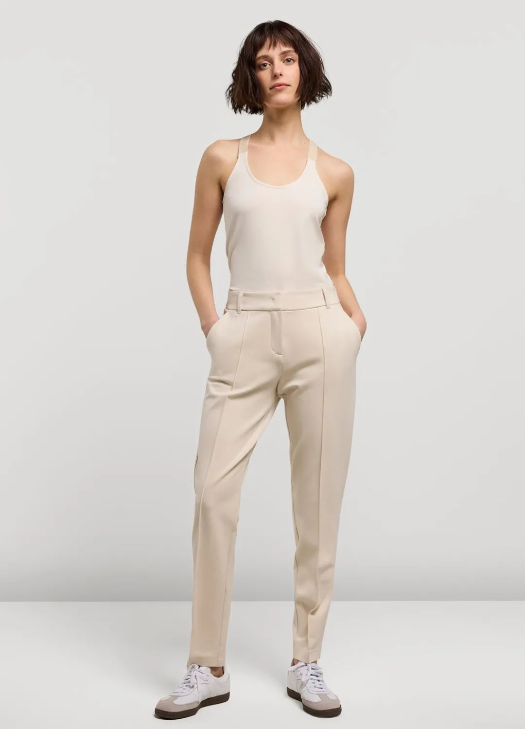 Clearance Summum Singlet: Omkeerbaar Creme