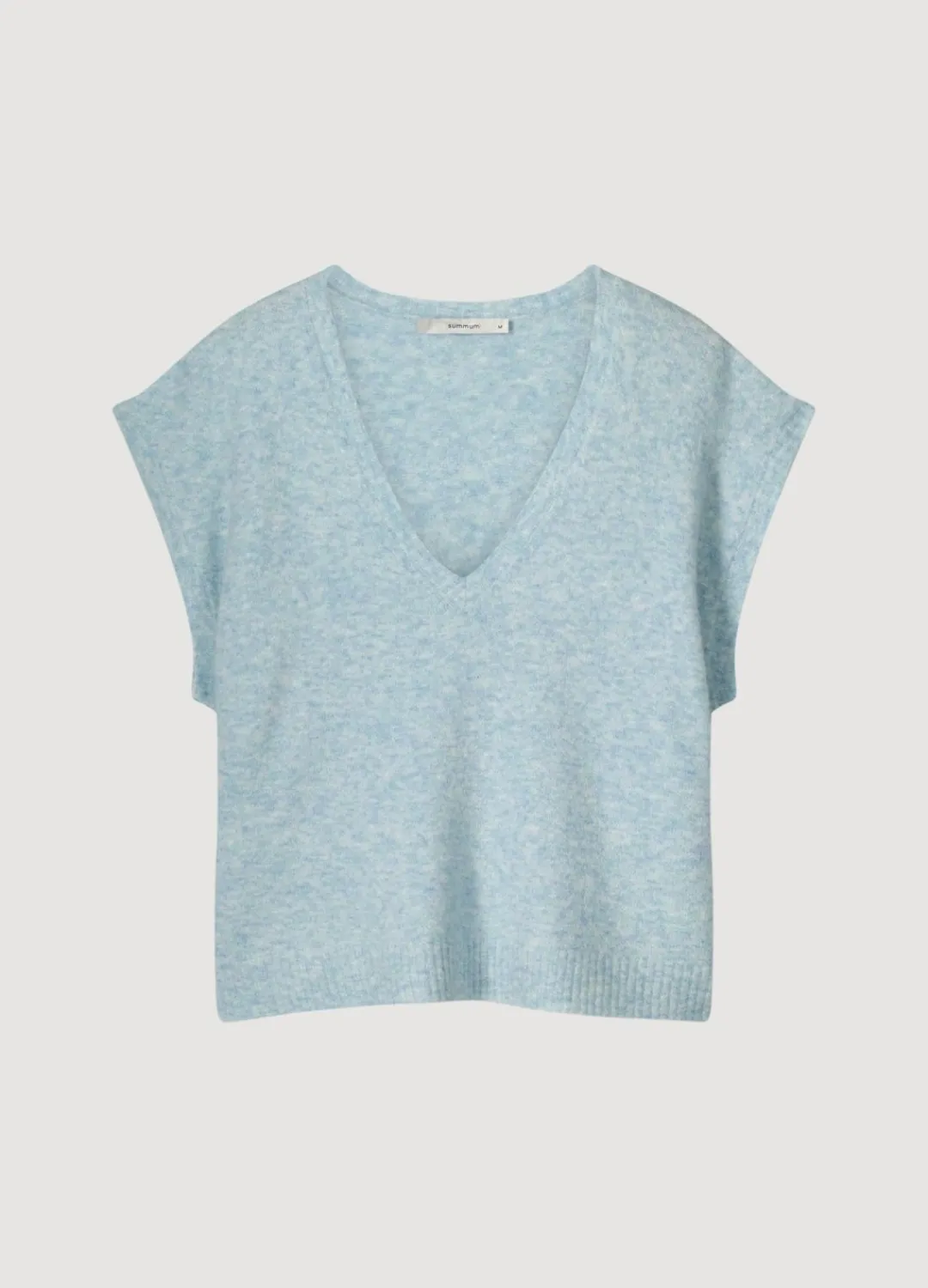 Discount Summum Sleeveless Oversized Jumper Blue