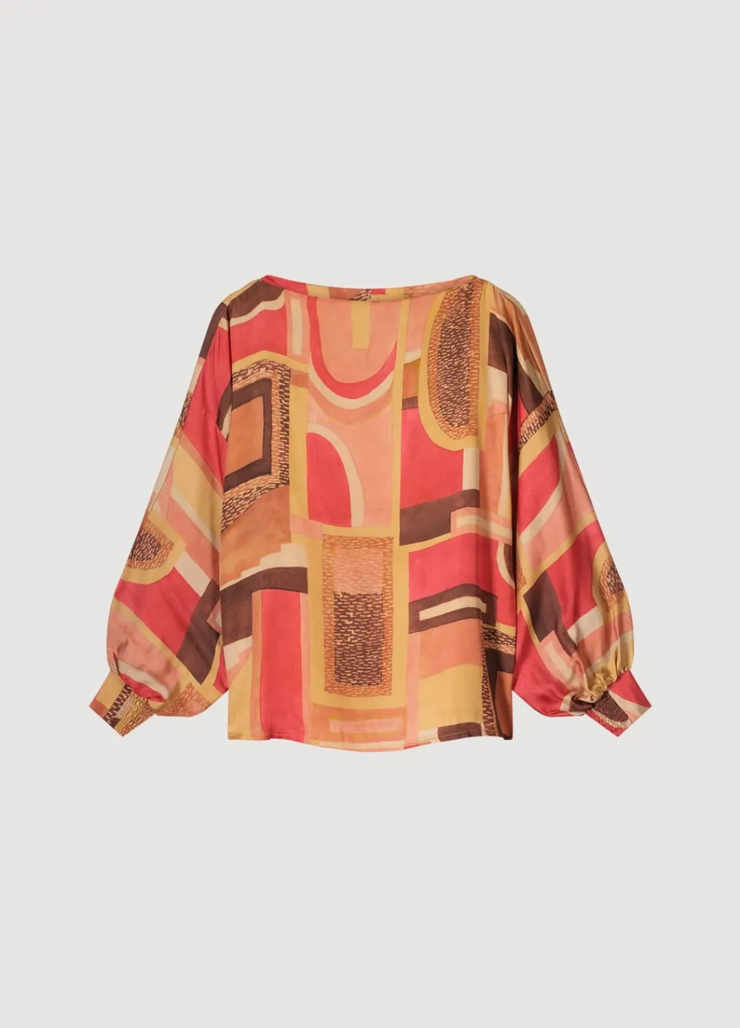 Clearance Summum Slim-Fit Boatneck Top Multicolor