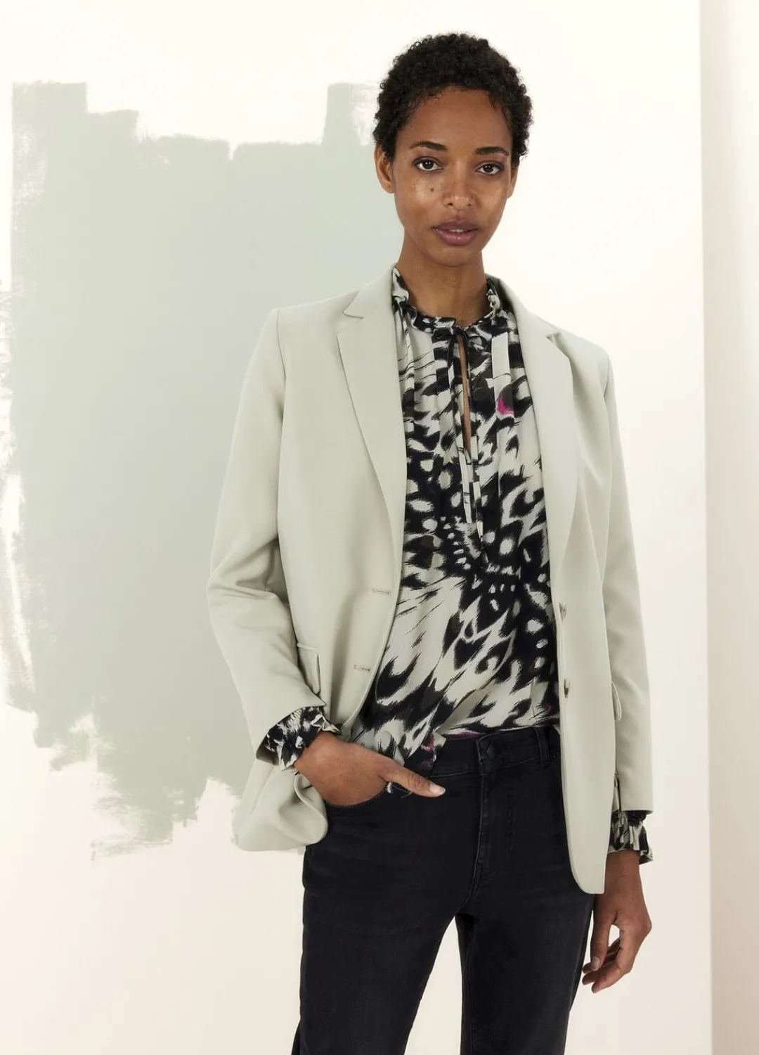 Best Summum Soft Foam Blazer Green