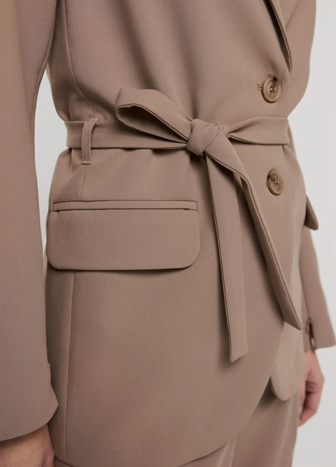 Online Summum Soft Foam Boyfriend Blazer Grey