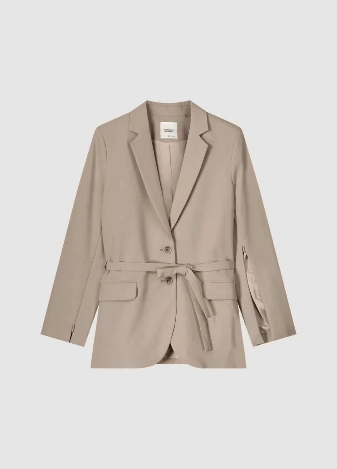Online Summum Soft Foam Boyfriend Blazer Grey