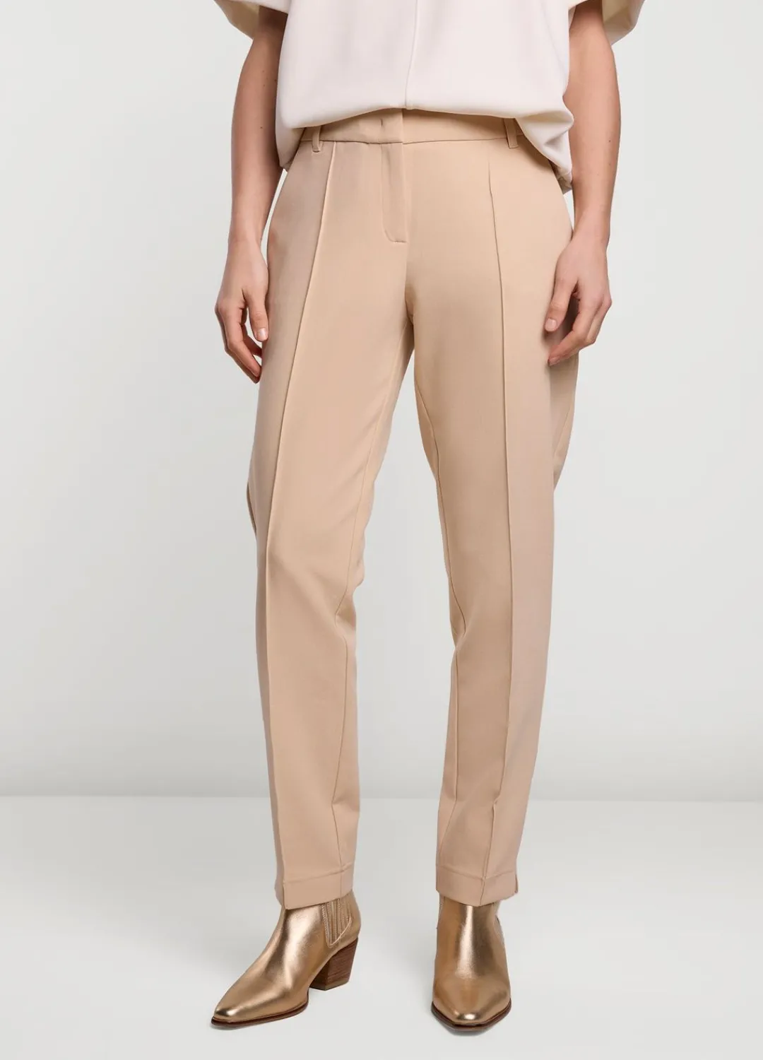 Sale Summum Soft Foam Trousers Creme