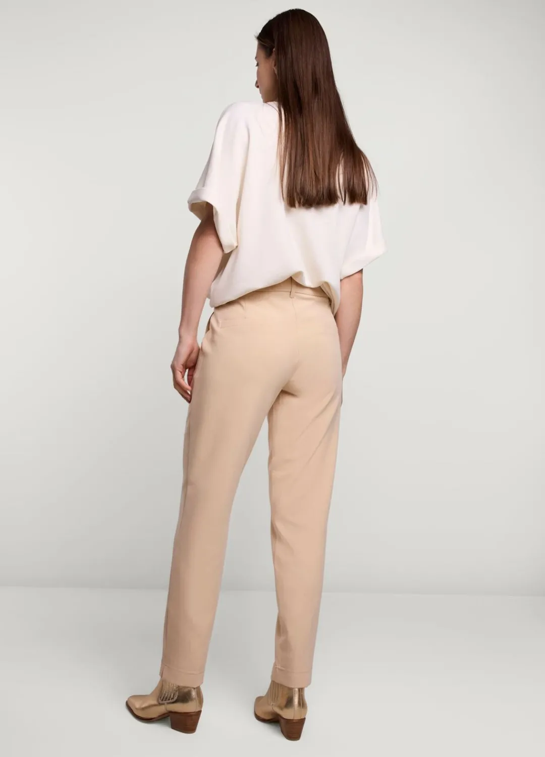 Sale Summum Soft Foam Trousers Creme