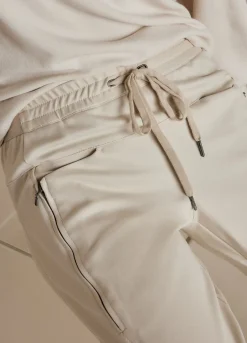 Best Summum Sporty Punto Milano Trousers Creme
