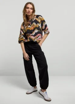 Best Summum Straight-Leg Cargo Trousers Black