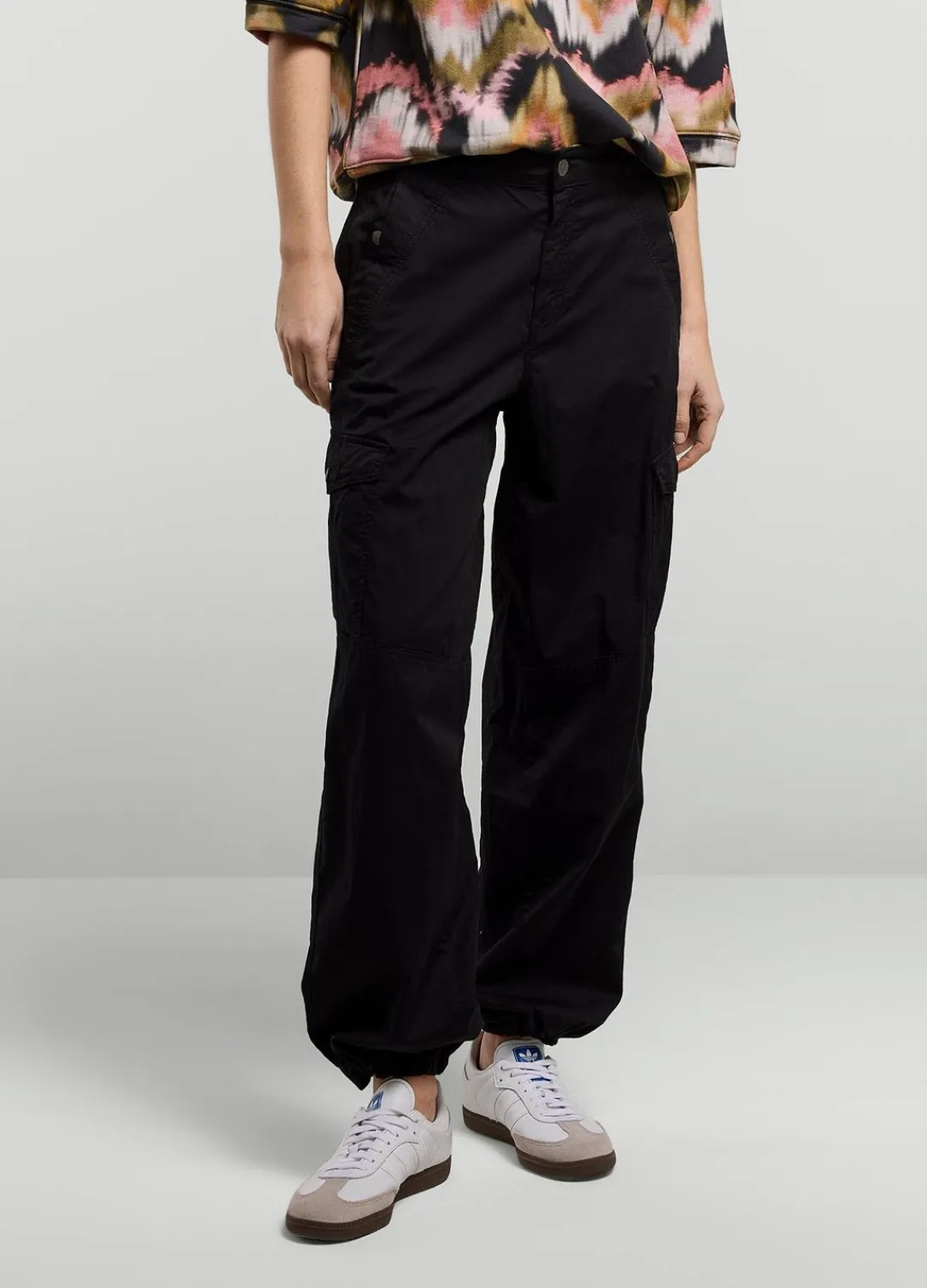 Best Summum Straight-Leg Cargo Trousers Black