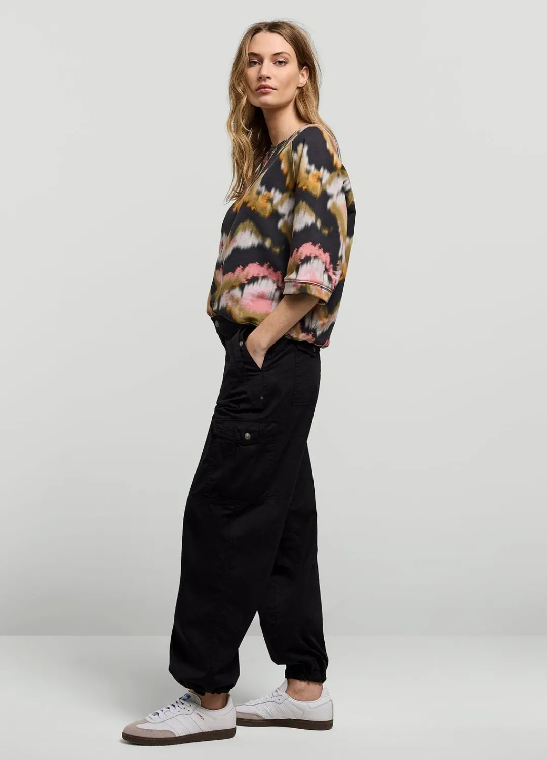 Best Summum Straight-Leg Cargo Trousers Black