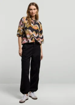 Best Summum Straight-Leg Cargo Trousers Black
